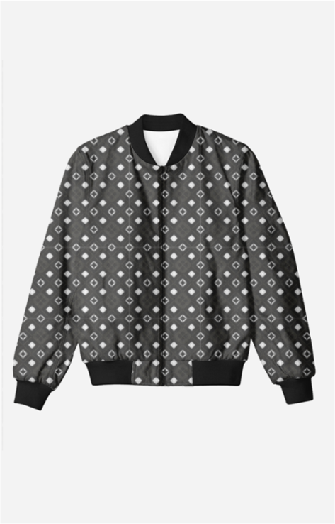 Premium Black white dot cut Jacket