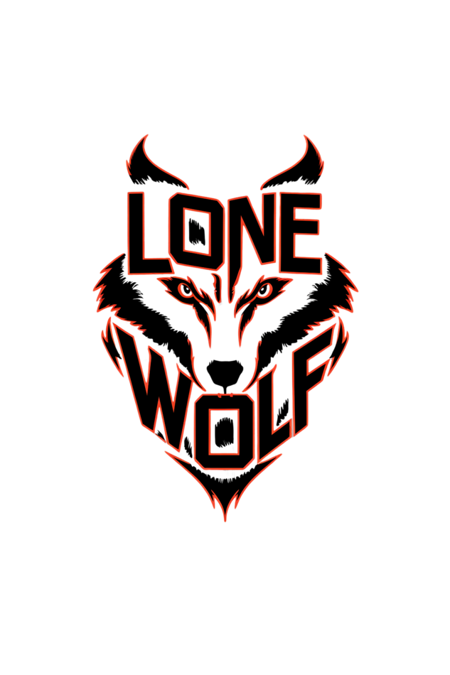 Premium OVer SIzed Lone Wolf t-shirt