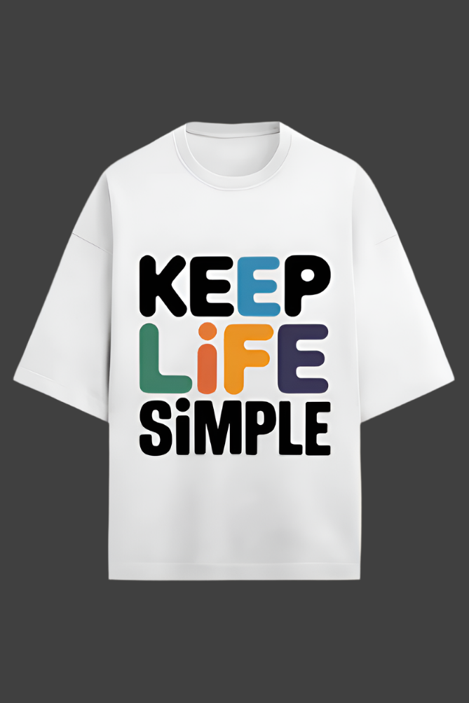 Premium Simple Style Over Sized T-shirt