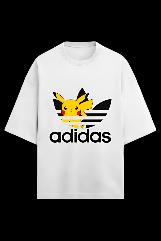 Premium OverSized Pekachu AdidasT-shirt