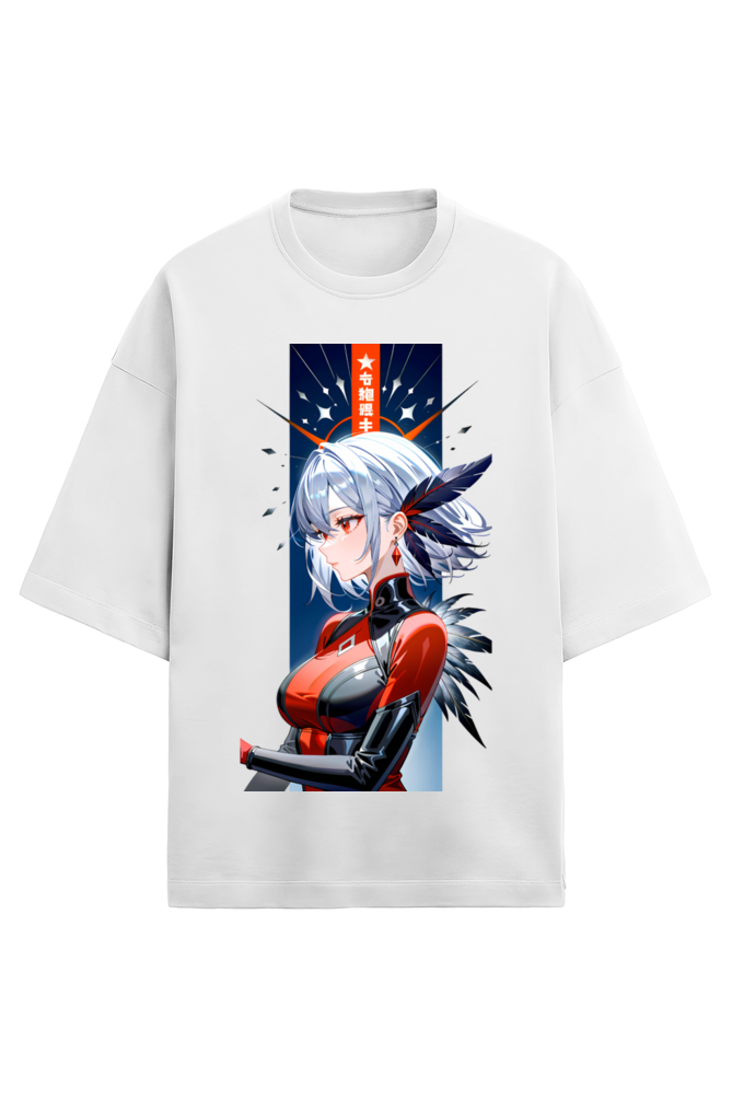 Premium OverSized Girl anime T-shirt