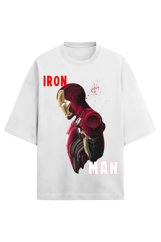 Premium oversized iron man t-shirt