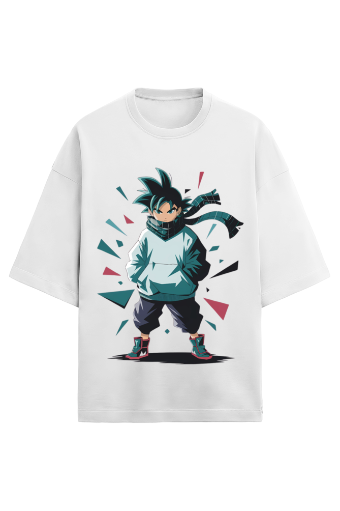 Premium Over Sized Kid Goku Style T-shirt