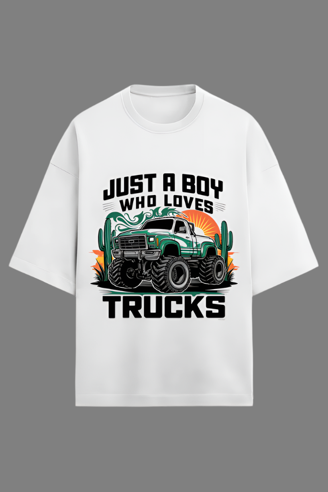 Premium Over SIzed track style boys t-shirt