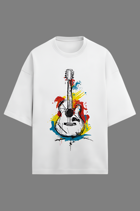 Premium oversized music t-shirt