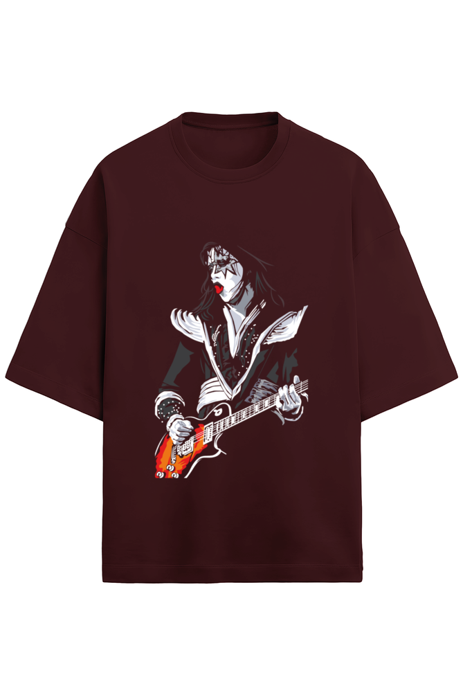 Premium OverSIzed ghost gitter t-shirt