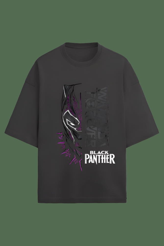 Premium OverSIzed  black panther t-shirt