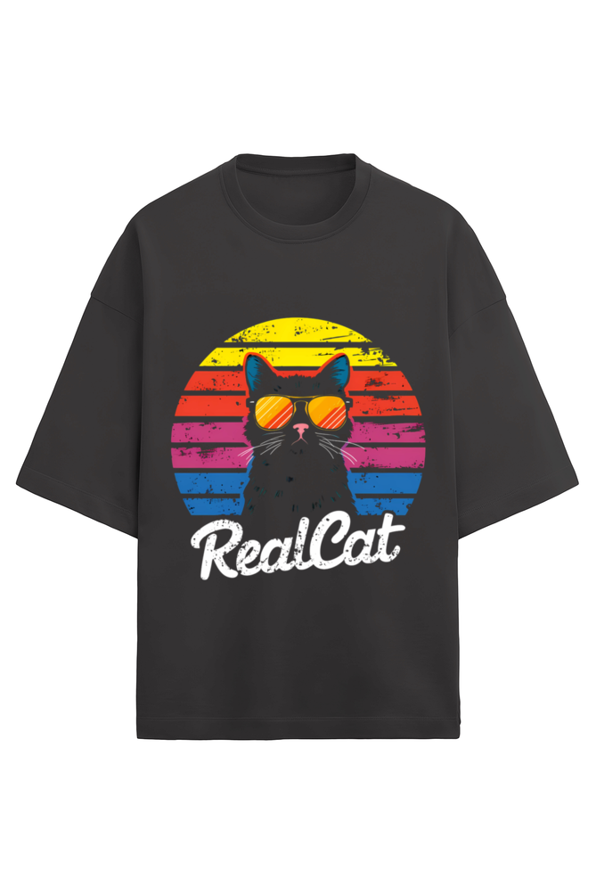 Premium Over Sized Cat's style T-shirt