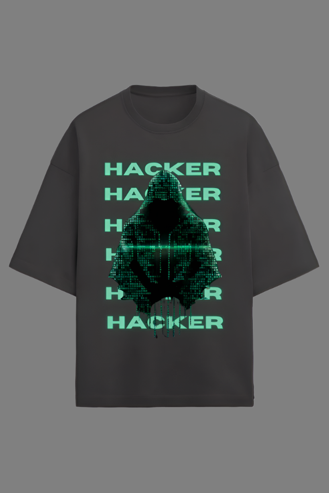 Premium over sized hacker t-shirt