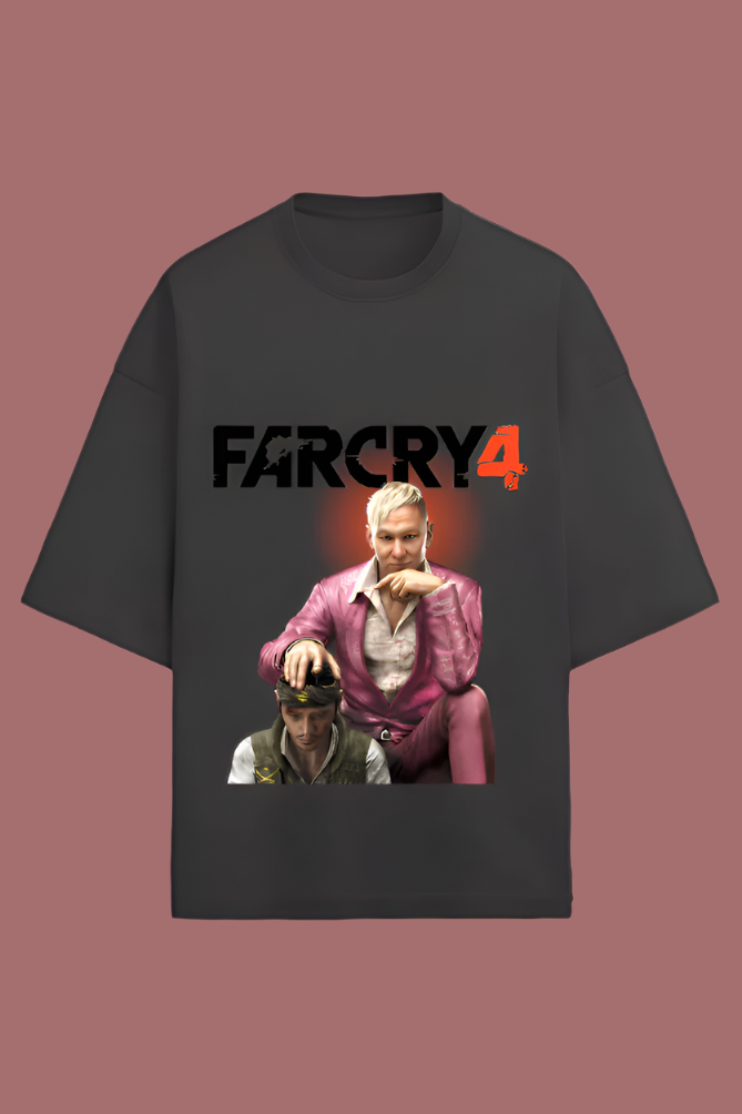 premium gaming OverSized Far Cry 4 T-shirt