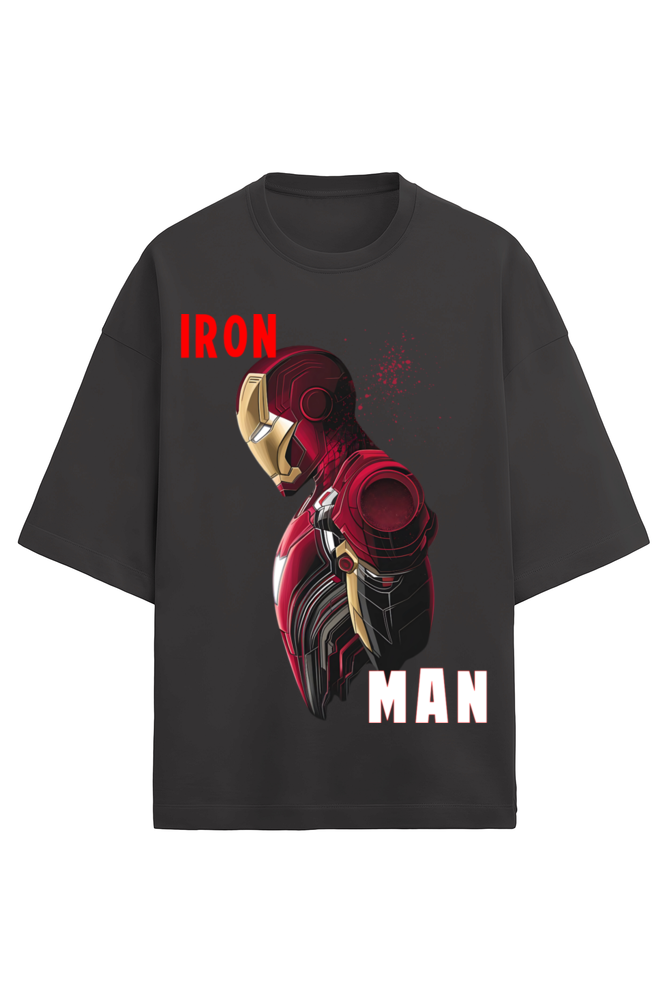 Premium oversized iron man t-shirt