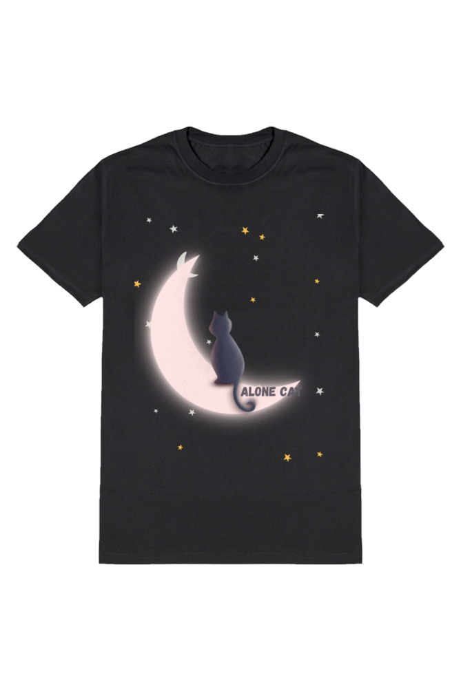 alone cat premium T-shirt