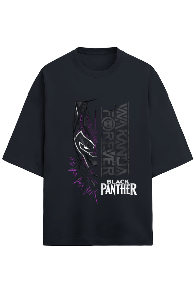 Premium OverSIzed  black panther t-shirt