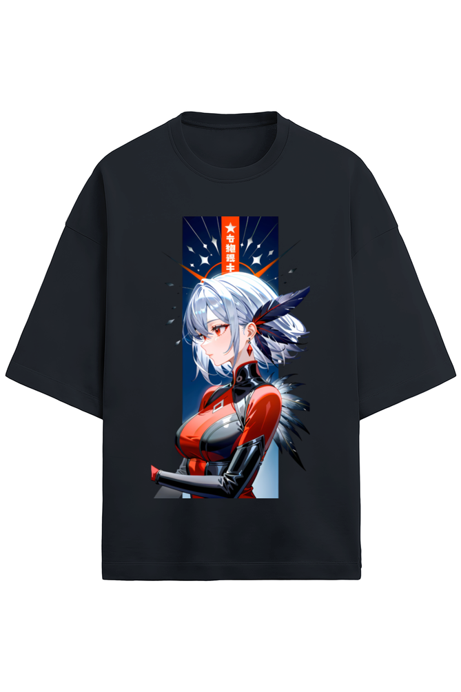 Premium OverSized Girl anime T-shirt