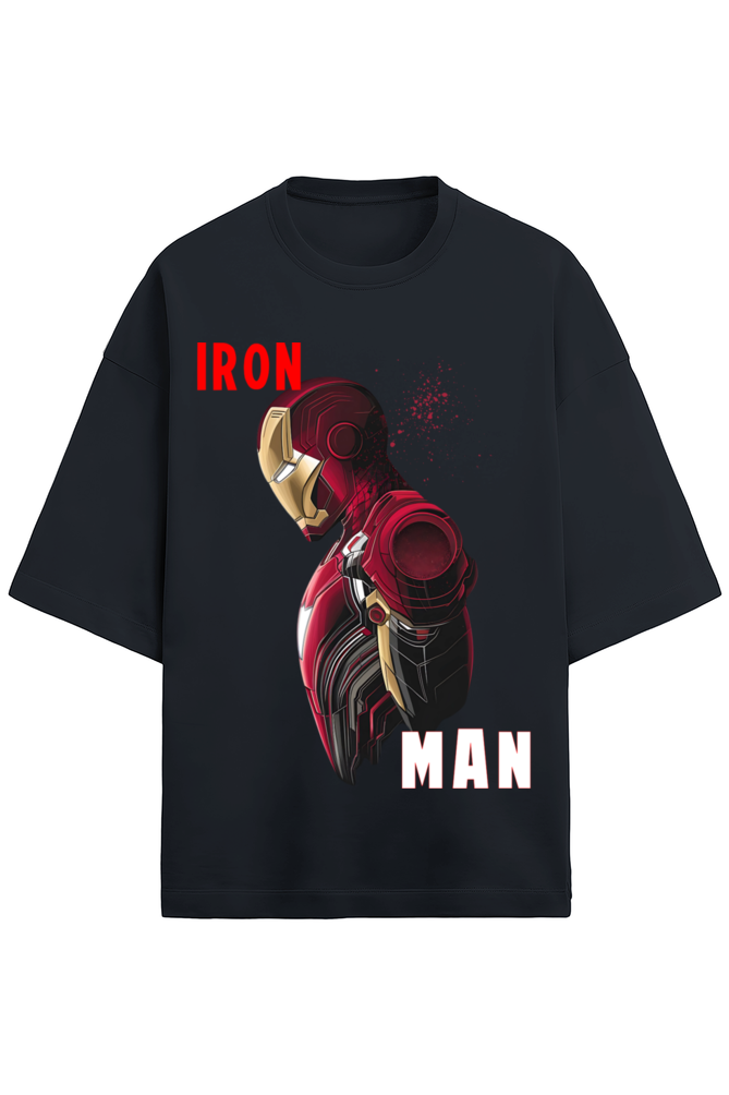 Premium oversized iron man t-shirt