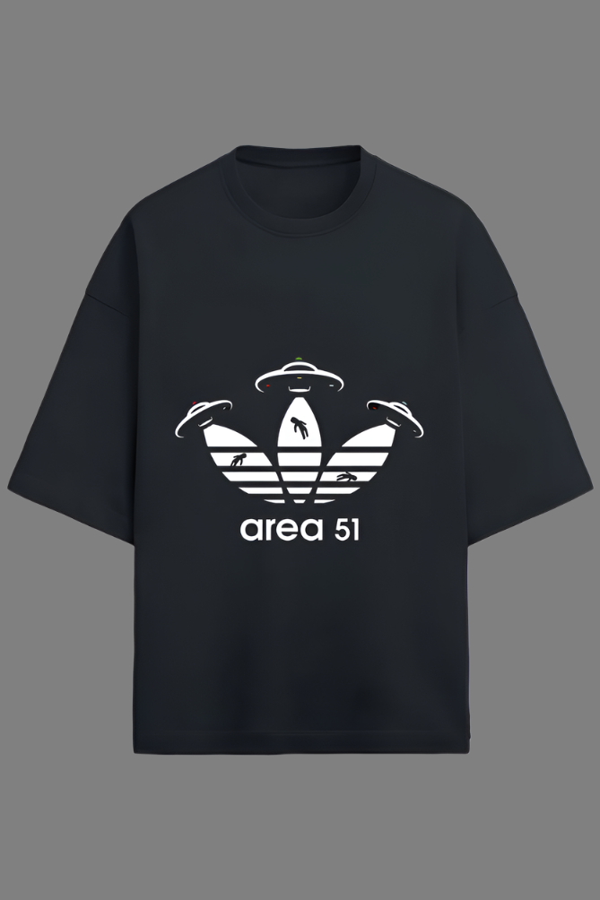 Premium OverSized Area 51 T-shirt