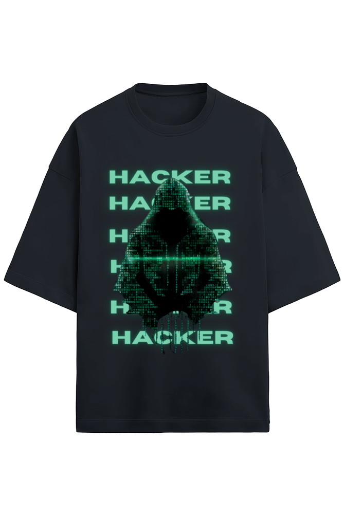 Premium over sized hacker t-shirt