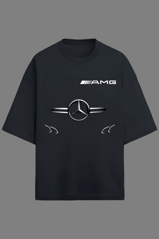 Premium Black Mercedes edetion Over SIzed T-shirt.