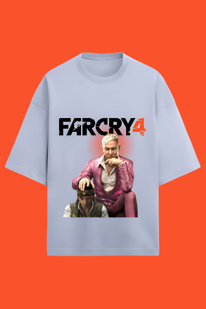 premium gaming OverSized Far Cry 4 T-shirt