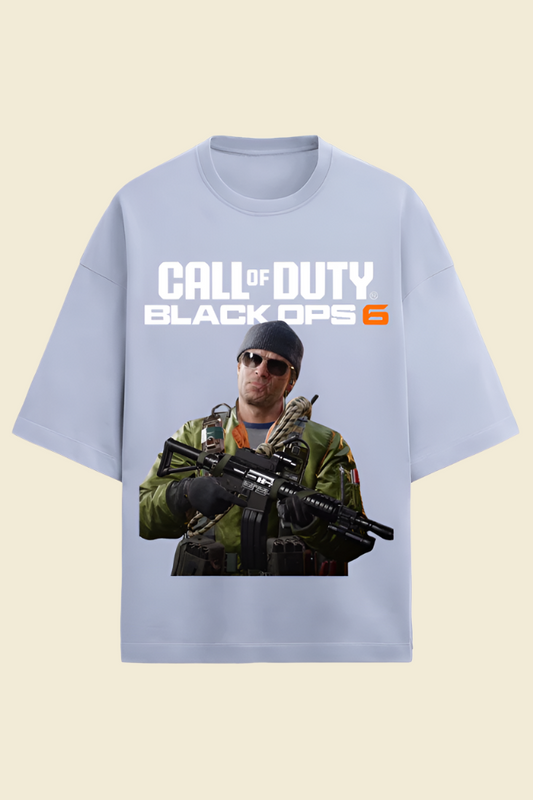 Call Of Duty New Blacke Ops 6 OverSized T-shirt