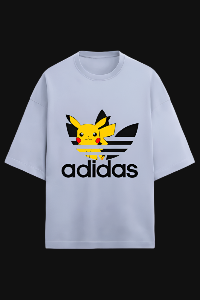 Premium OverSized Pekachu AdidasT-shirt