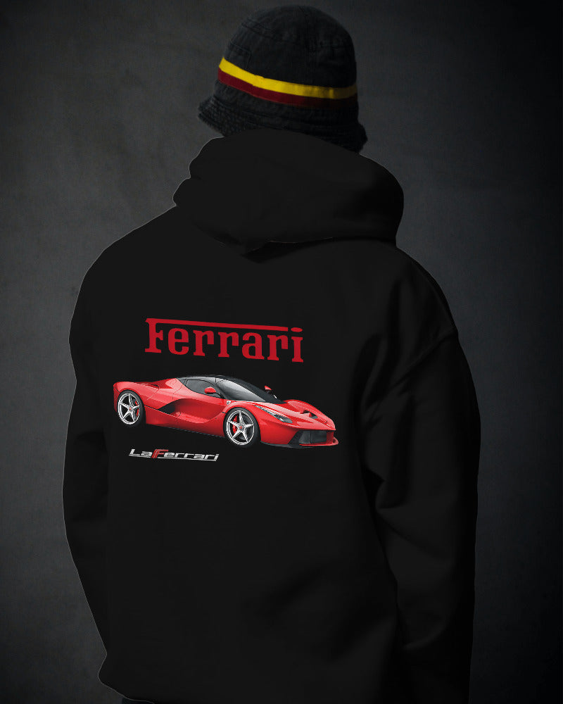 Premium Ferrari Desgine Over Sized Hoodi