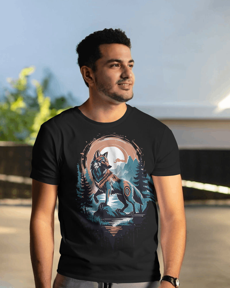 Premium Wolf Desgine T-shirt