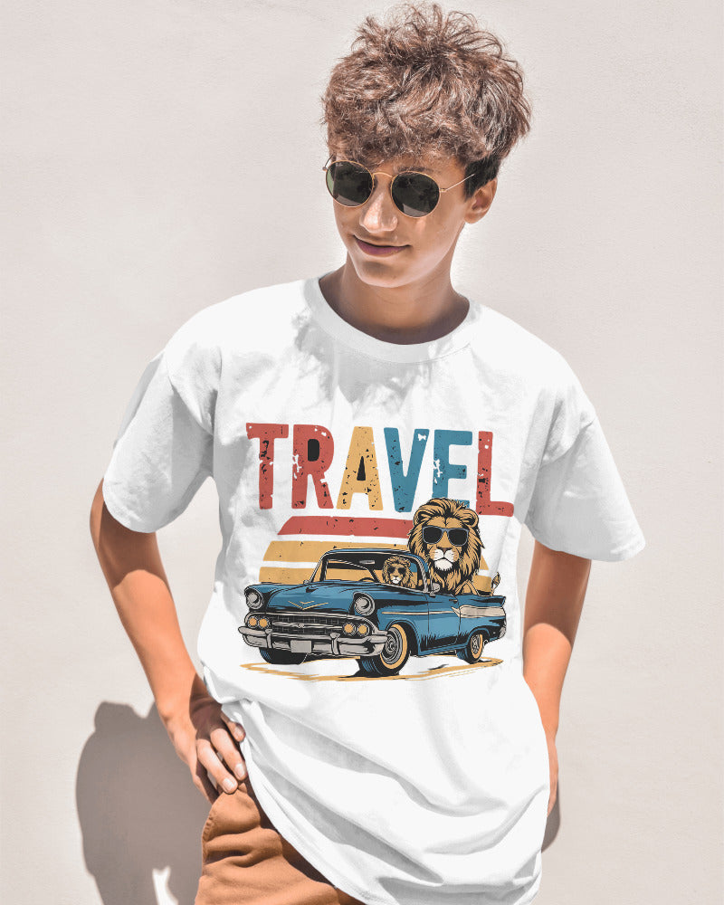 Premium Over SIzed Travel Desgine T-shirt