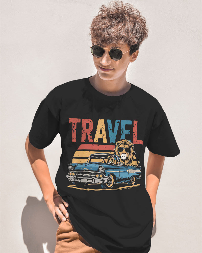 Premium Over SIzed Travel Desgine T-shirt